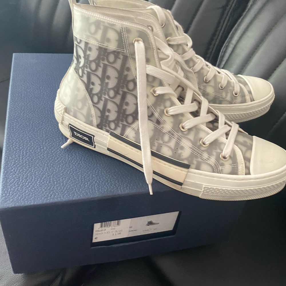 Dior chucks wore a couple times but still fresh